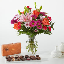 Load image into Gallery viewer, Light of My Life Bouquet and Chocolate Bundle
